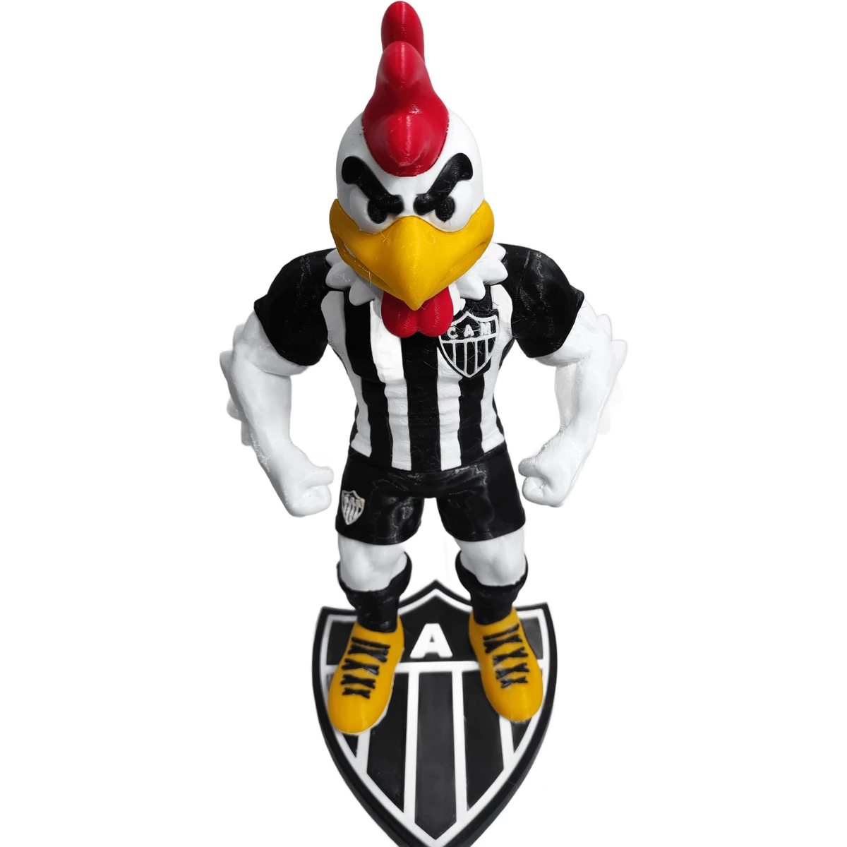 Galão da Massa 3D do Atlético Mineiro com símbolo`