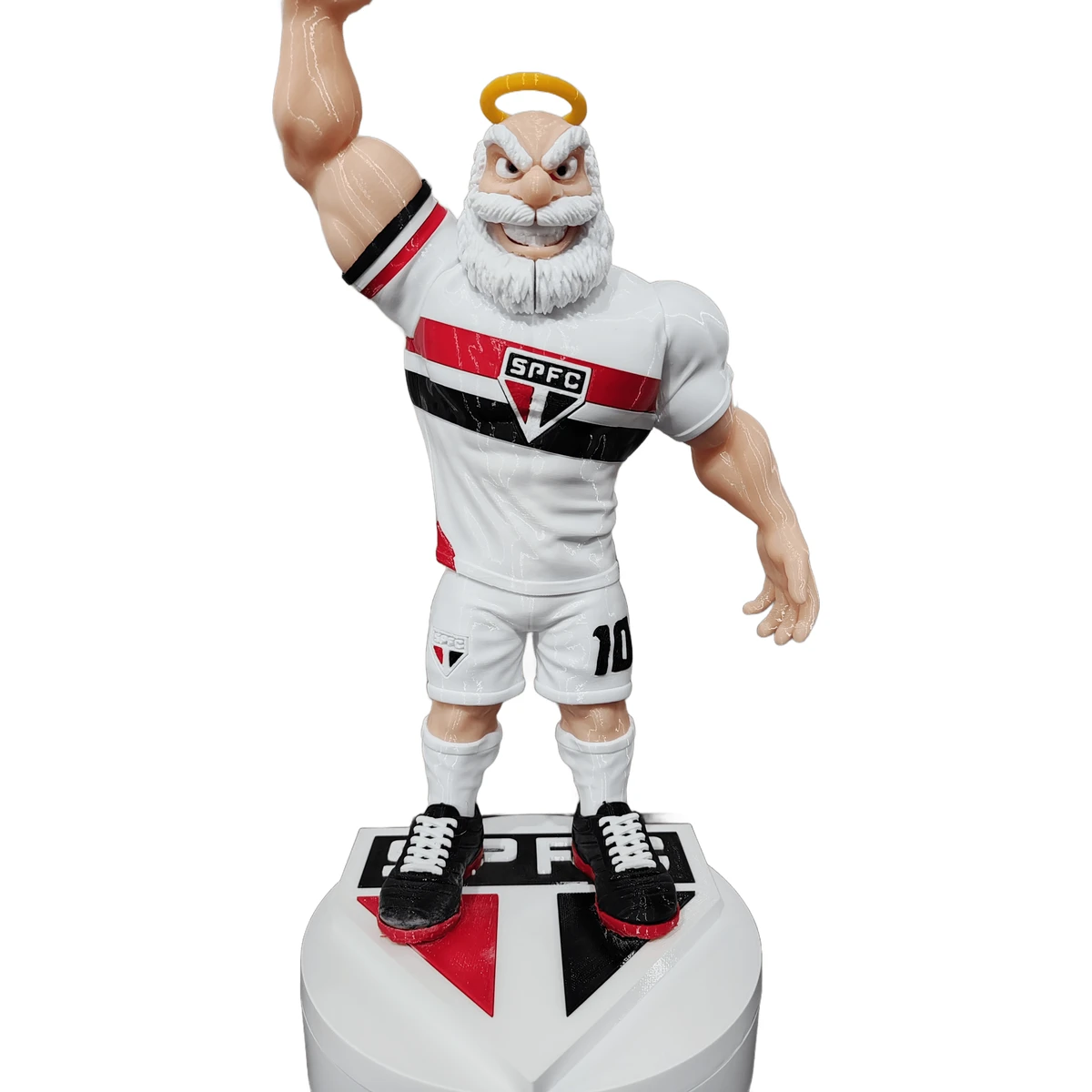 Santo Paulo com Símbolo 3D do São Paulo – Mascote - Image 6