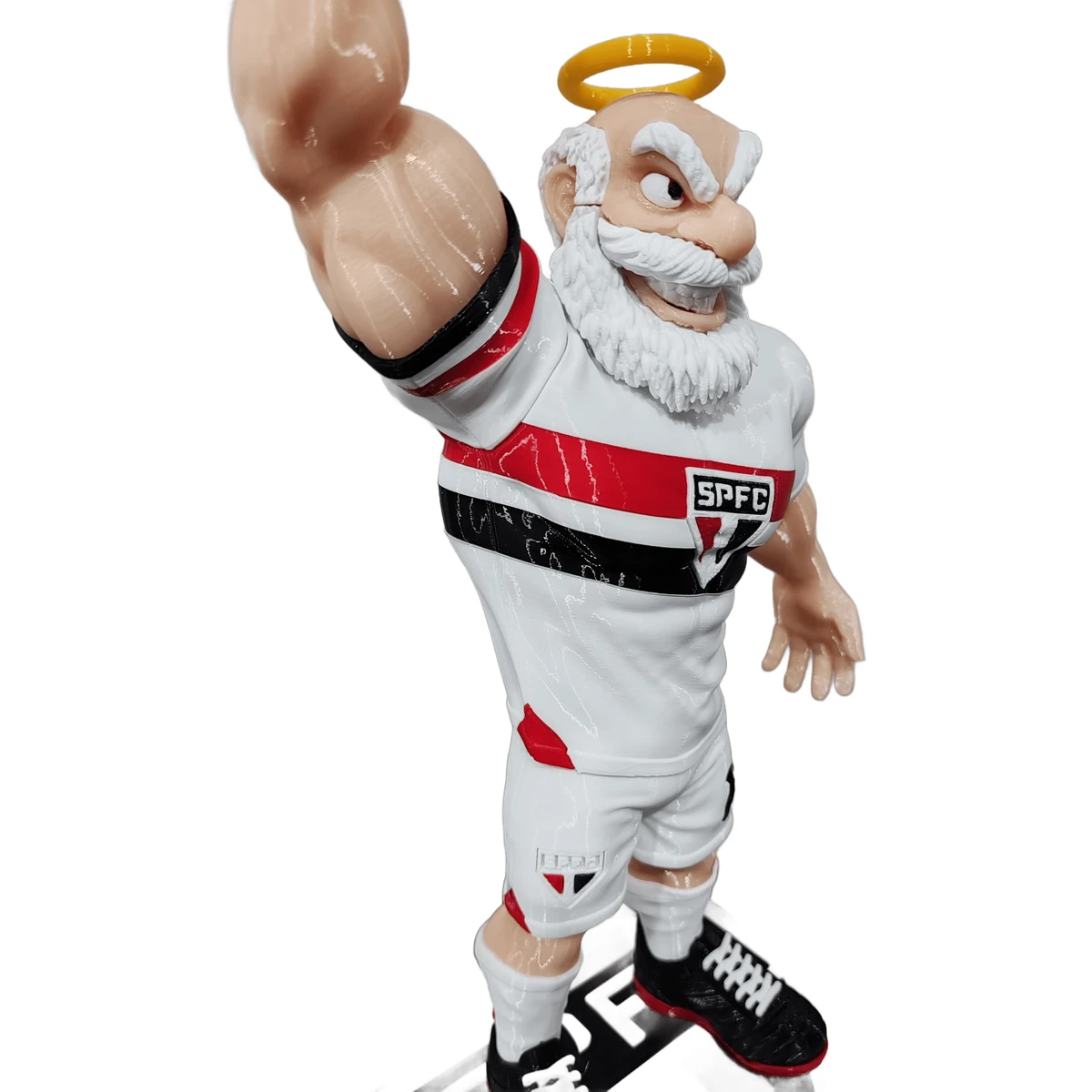 Santo Paulo com Símbolo 3D do São Paulo – Mascote - Image 5