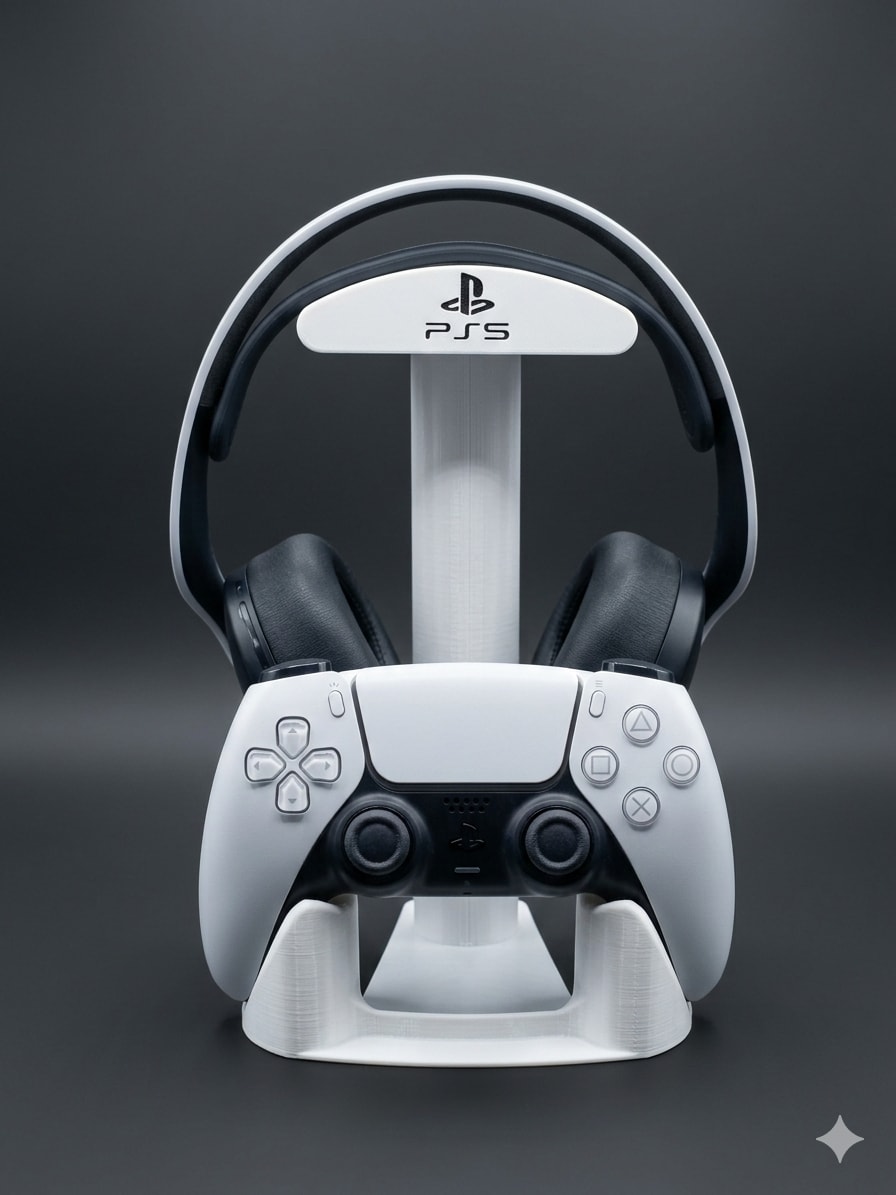 Suporte PS5 Gamer Headset e Controle